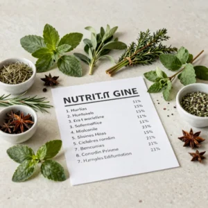 Personalized Integrative Nutrition Plan